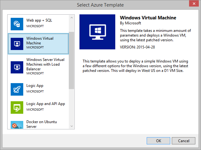 ARM Windows virtual machine template