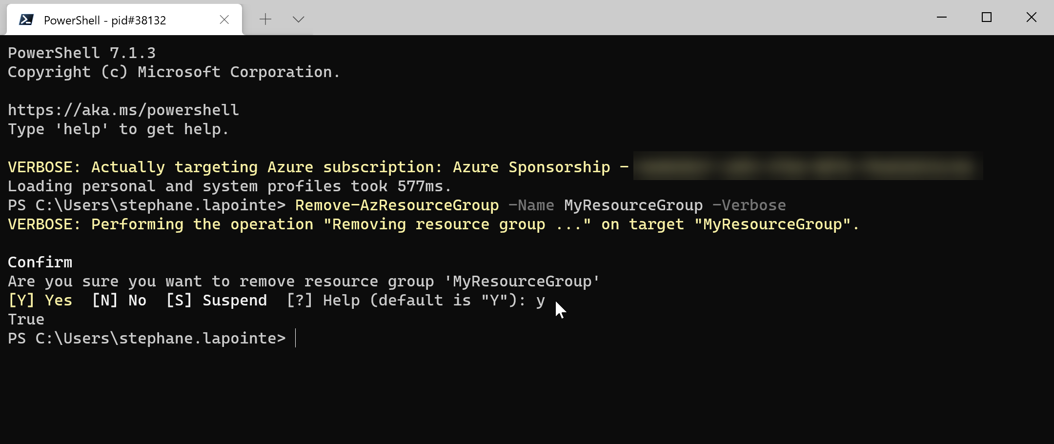 Effective ways to delete resources in a resource group on Azure in 2021